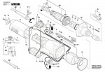 Bosch 3 601 B20 140 GGS 28 CE Straight Grinders Spare Parts